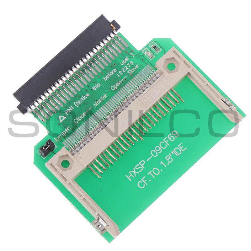 Picture of Compact Flash CF Memory Card to 50 pin 1.8" IDE Hard Drive SSD Converter Adapter